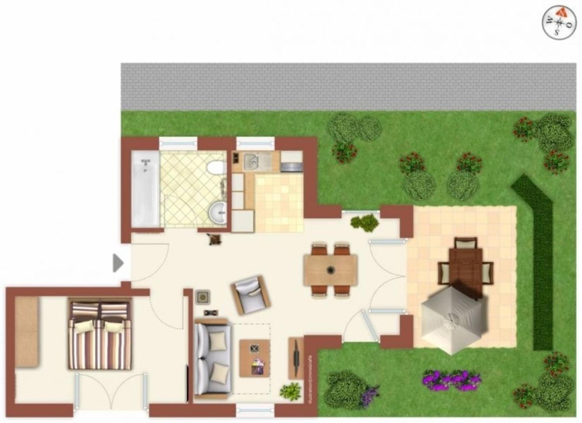 Ferienwohnung Ramsee 헤르슁 암 아머제 외부 사진